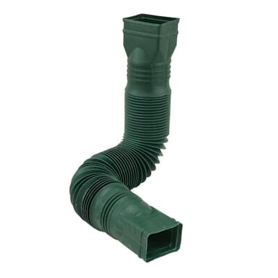 Amerimax Flex-A-Spout 55" Green Vinyl Downspout Extension
