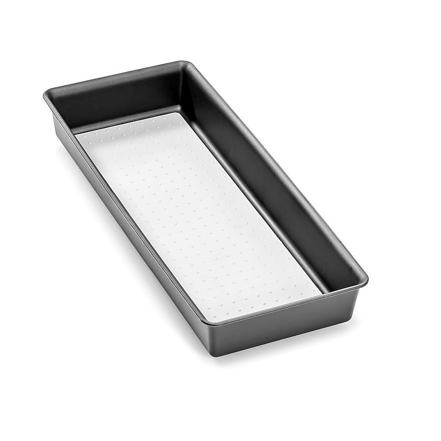 Style Selections 15.05-in x 6.13-in Black Plastic Drawer Divider