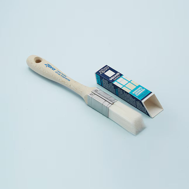 Zibra Square Detail, Molding and Trim 1-in Reusable Angle Wall Trim Brush