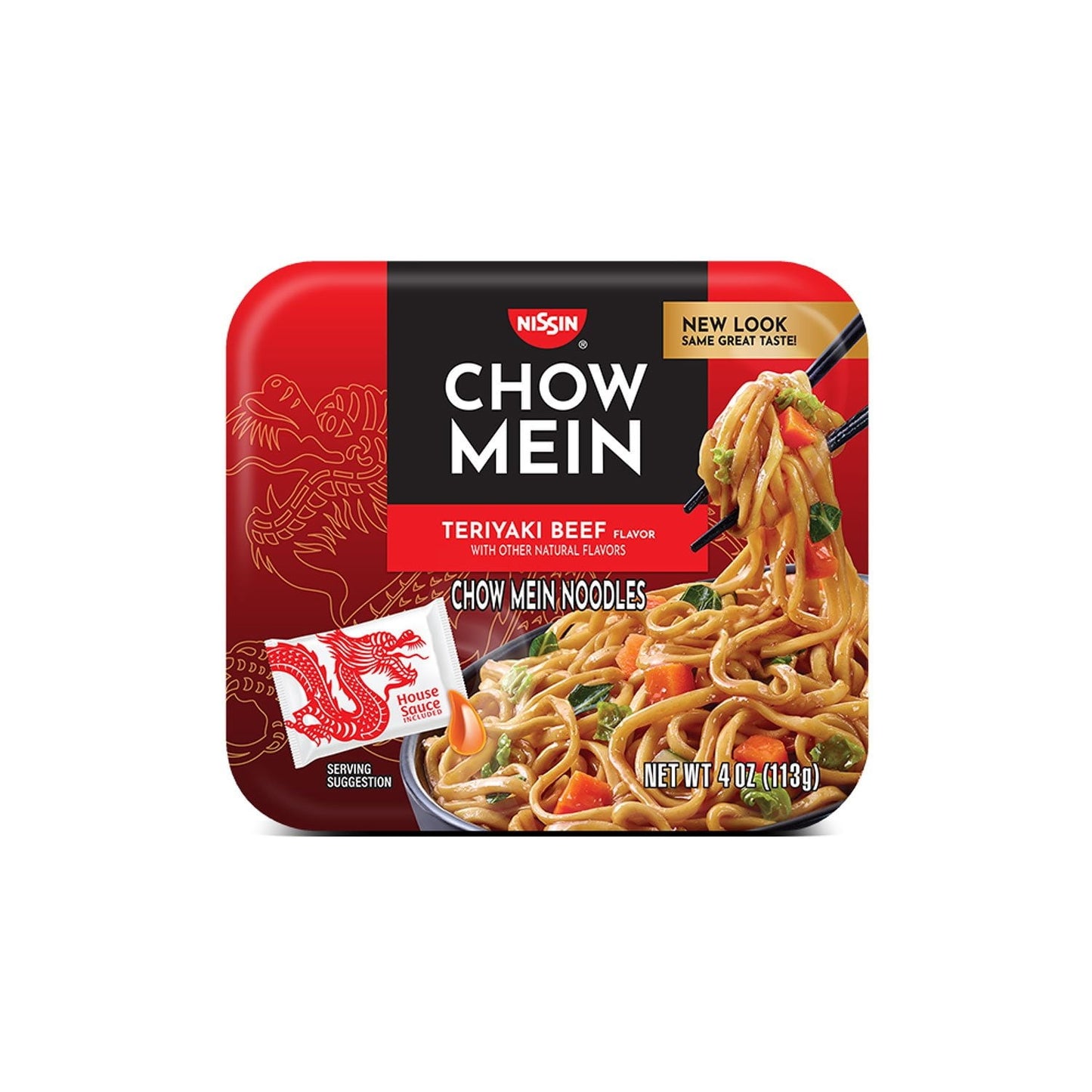 Nissin Chow Mein – Teriyaki Beef Flavor