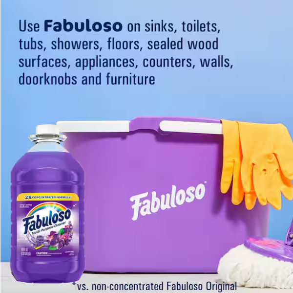 169 oz. Lavender 2X Concentrated All Purpose Cleaner and Floor Cleaner