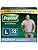 Depend FIT-FLEX Incontinence Underwear for Men, Maximum Absorbency, Disposable, Large, Grey, 52 Count (2 Packs of 26) (Packaging May Vary)