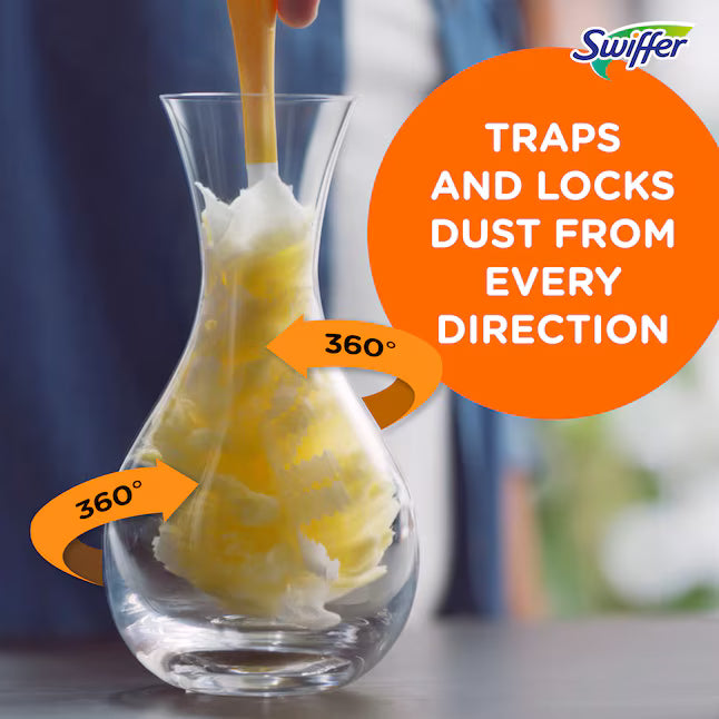Swiffer Dusters Heavy Duty Kit Poly fiber Extendable Dusting wand