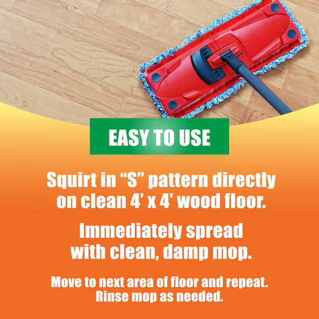 Orange Glo Hardwood 4-in-1 Monthly Polish High gloss Floor Polish 24 Fluid ounce (s)