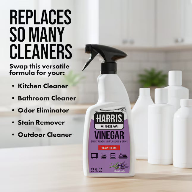 Harris Multi-Use Cleaning Vinegar 32 -fl oz Lavender Liquid All-Purpose Cleaner