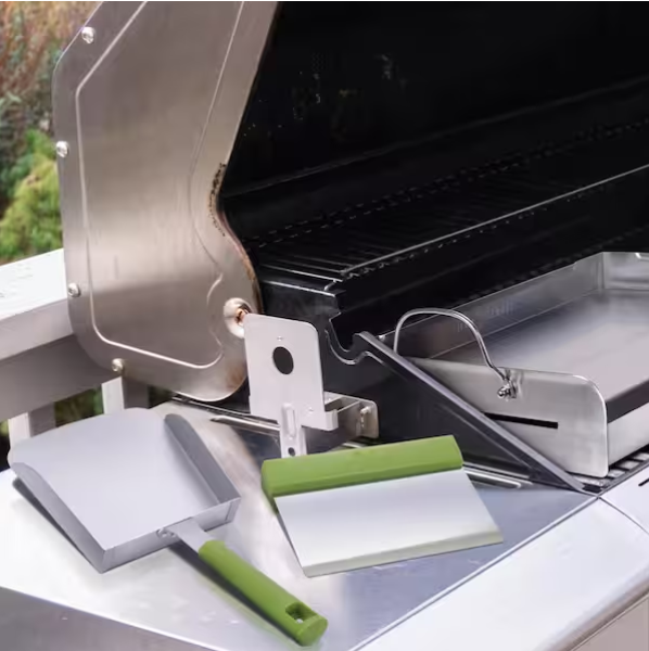 Giant Stainless Griddle Scoop Cooking Accessory