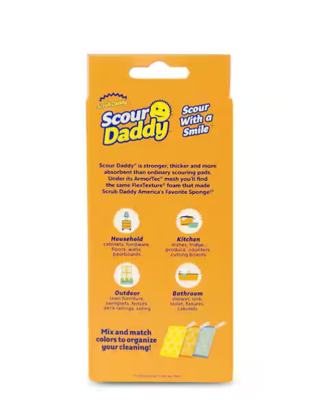 Scour Daddy Scratch Free Scouring Pad (3-Count)