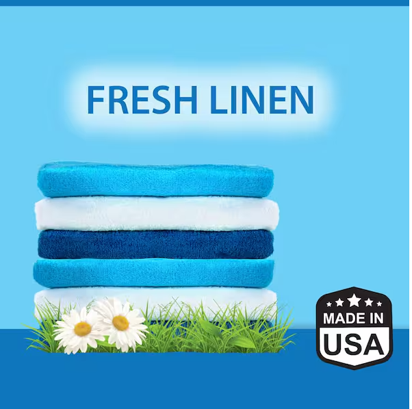 OdoBan 14 oz. Fresh Linen Solid Odor Absorber, Odor Eliminator for Smoke Odor & Musty Smell in Home, Bathroom, Pet Areas
