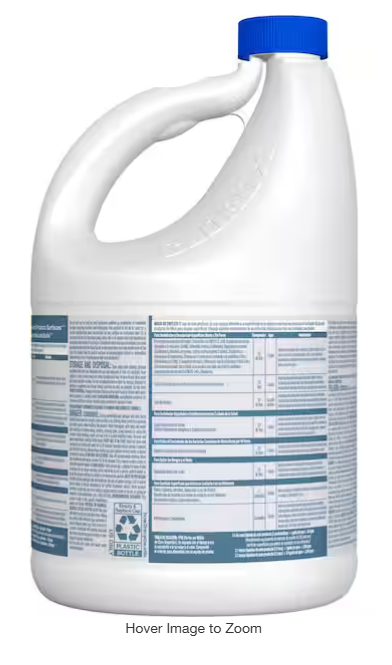 Clorox 121 oz. Concentrated Germicidal Disinfecting Bleach Cleaner