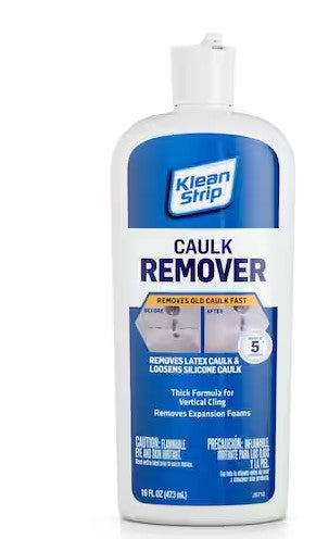 Caulk & Sealant Remover – 16 oz, Fast-Acting Multi-Surface Gel