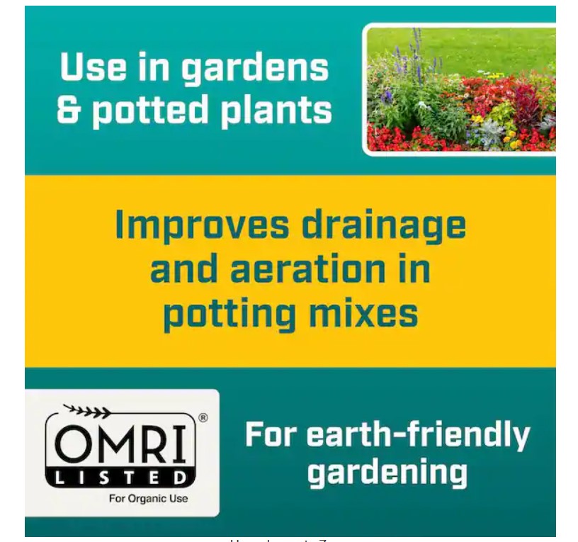 Vigoro Organic Perlite Soil Amendment 8 Qt