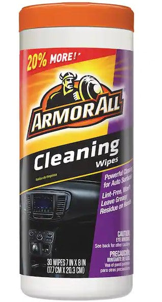 Armor All Car Cleaning Wipes 30 Count