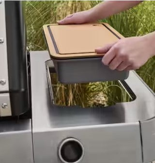 Weber Works Basin with Cutting Board Lid