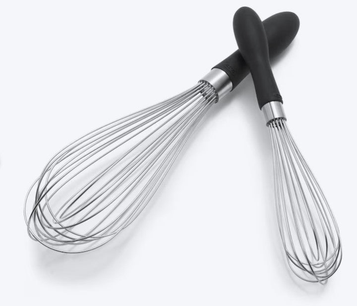 9-Inch Stainless Steel Whisk – Ergonomic Handle, Non-Slip Grip