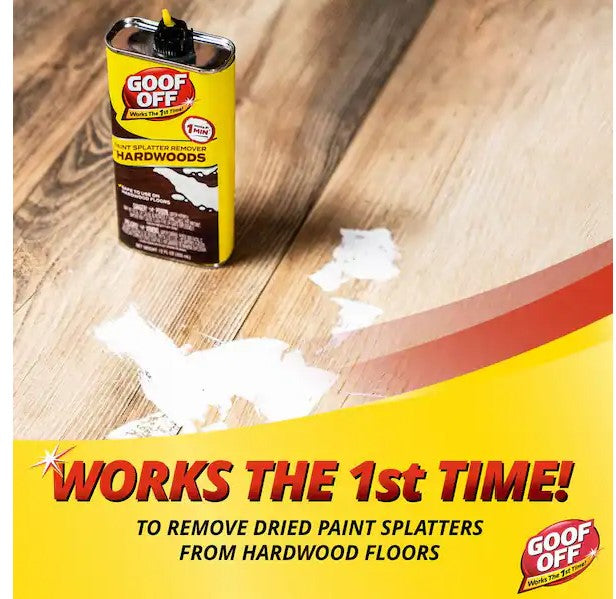 Paint Splatter Remover for Hardwood – 12 oz, Multi-Surface Cleaner
