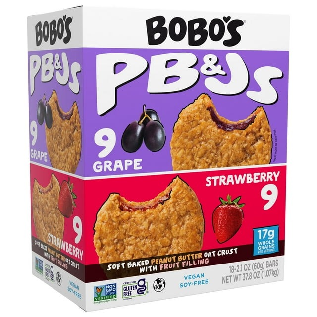 Bobo’s PB&J Oat Snack Bars
