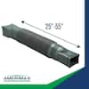 Amerimax Flex-A-Spout 55" Green Vinyl Downspout Extension