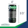 Amerimax FLEX Drain 4" x 21" Black Copolymer Flexible Elbow Connector – Model 57010