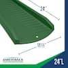 Amerimax 24 in. Green Vinyl Splash Block – Model 3012-12