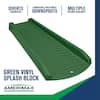 Amerimax 24 in. Green Vinyl Splash Block – Model 3012-12
