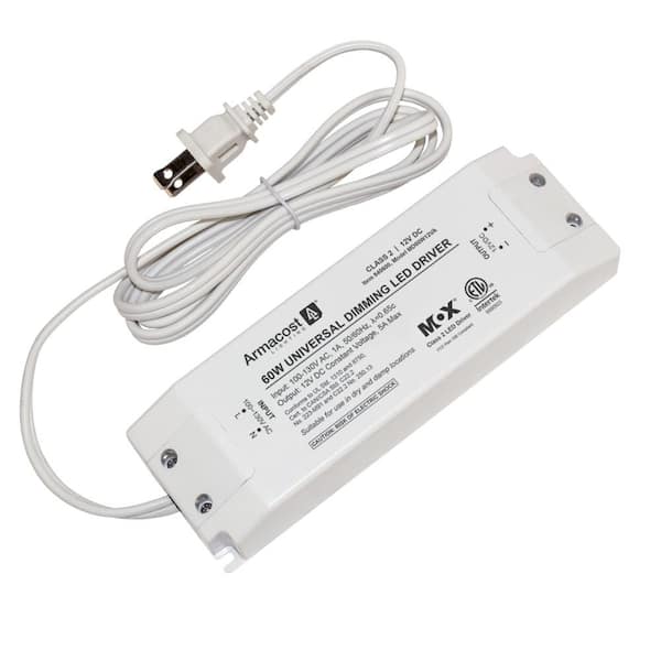 Armacost Lighting 60-Watt Universal Dimmable 12 Volt DC LED Driver – Model 840600