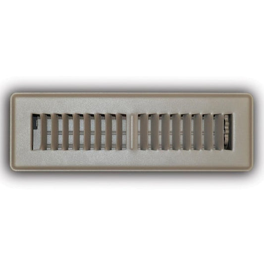 Everbilt 2 in. × 10 in. Brown Floor Diffuser (Model E150MB-02X10)