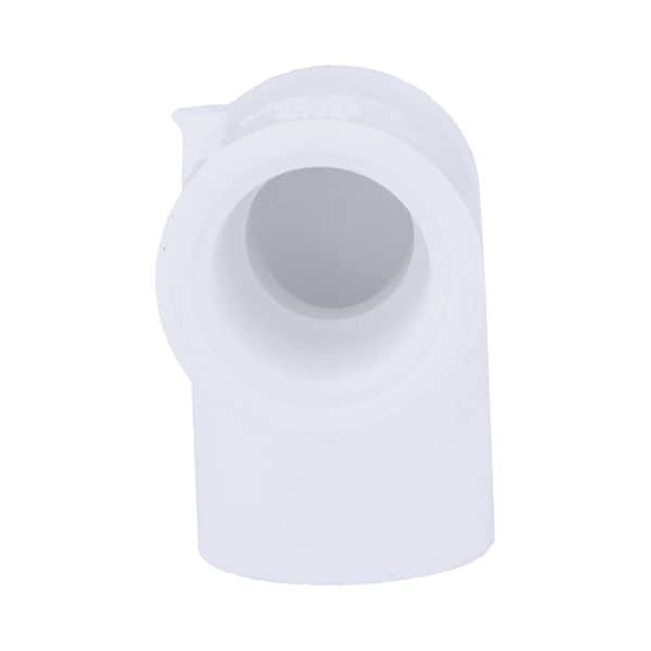 Charlotte Pipe 3/4 in. PVC Schedule 40 90-Degree S x FIP Elbow Fitting
