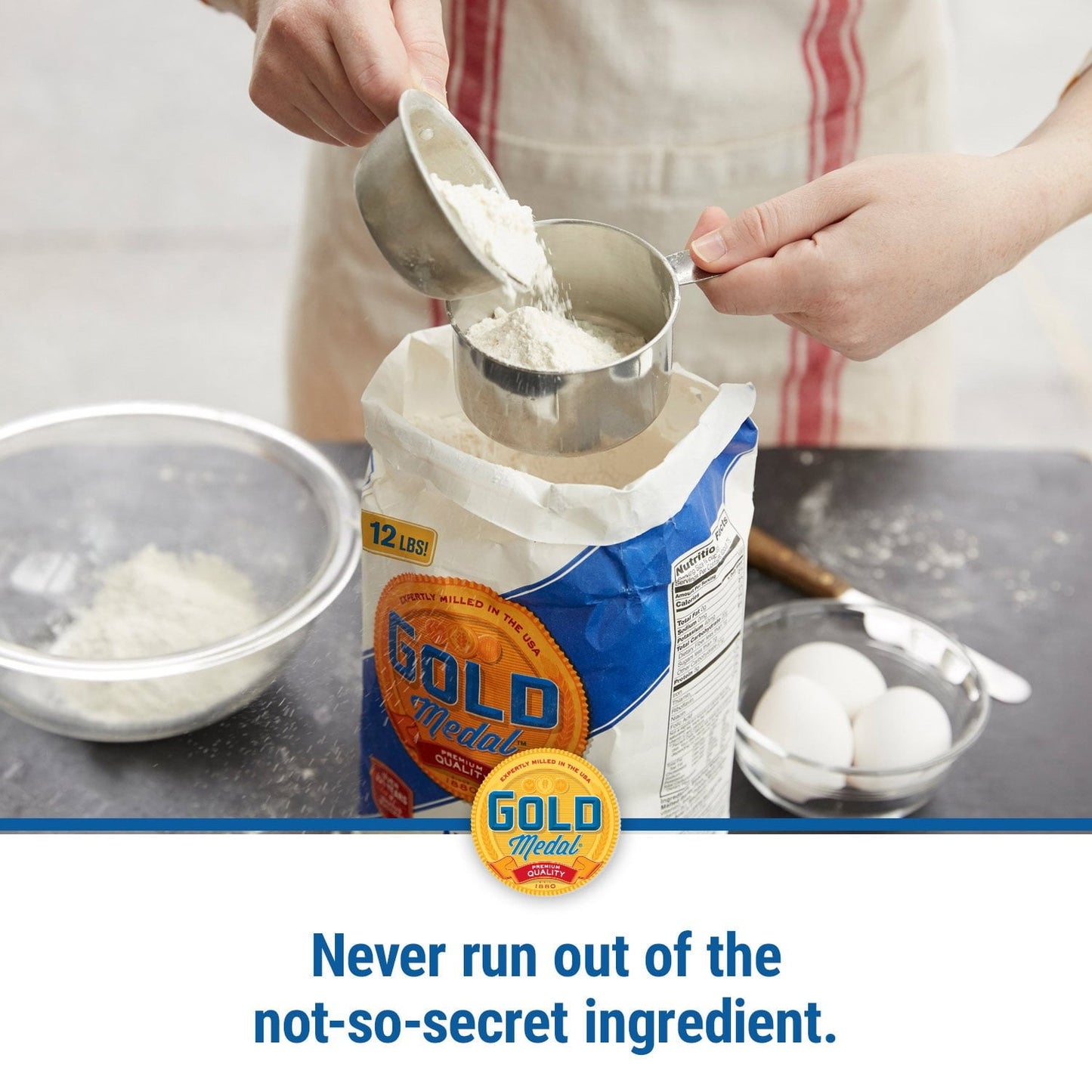 Gold Medal All-Purpose Flour – 12 lb Bag