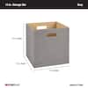 ClosetMaid 13-in D × 13-in H × 13-in W Fabric Cube Storage Bin