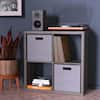 ClosetMaid 13-in D × 13-in H × 13-in W Fabric Cube Storage Bin