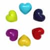 10-Pack Soapstone Hearts – 1 inch (3 cm) – Assorted Solid Colors