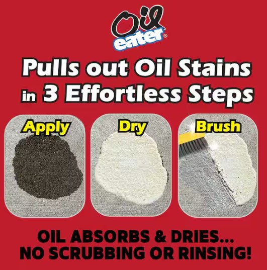 Overnight Stain Remover for Cleaning Oil Stains on Concrete, Driveway, 32 Oz
