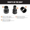 Hose and Accessory Adapter Kit VT1755 Shop Vacuum Attachments for RIDGID Wet Dry Vacs Hoses and Wands