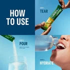 Liquid IV Hydration Multiplier + Energy Drink Mix 26 Stick Pck, Blackberry Peach