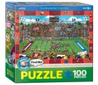 EuroGraphics Football Spot & Find Puzzle (100-Piece) (6100-0474)