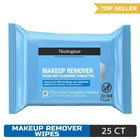 Neutrogena Makeup Remover Wipes & Face Cleansing, Fragrance-Free, 25ct