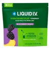 Liquid IV Hydration Multiplier + Energy Drink Mix 26 Stick Pck, Blackberry Peach