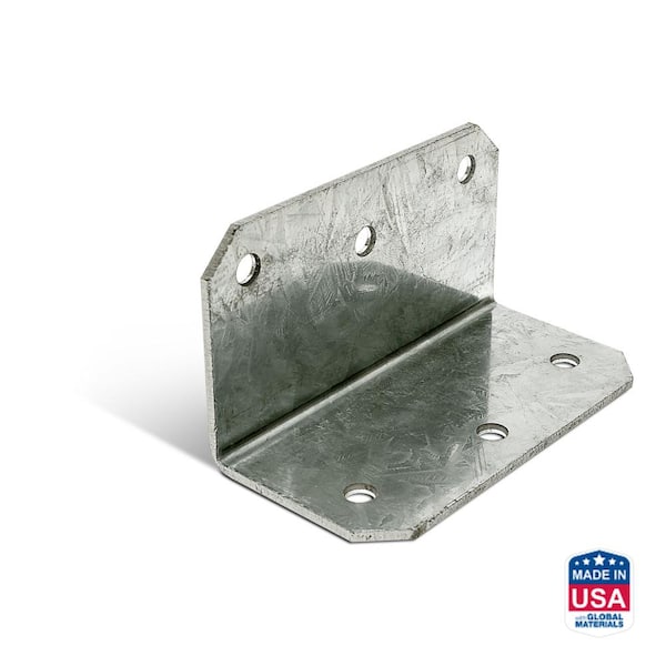 Simpson Strong-Tie ML24Z 12-Gauge ZMAX Medium L-Angle – 2 in. × 4 in.