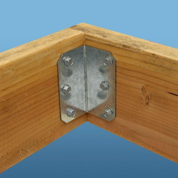 Simpson Strong-Tie ML24Z 12-Gauge ZMAX Medium L-Angle – 2 in. × 4 in.