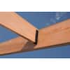 Simpson Strong-Tie APLH210 ZMAX Black Concealed-Flange Light Joist Hanger for 2×10 Nominal Lumber
