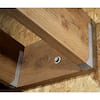 Simpson Strong-Tie LUC210Z-R ZMAX Galvanized Face-Mount Concealed-Flange Joist Hanger for 2x10 Nominal Lumber