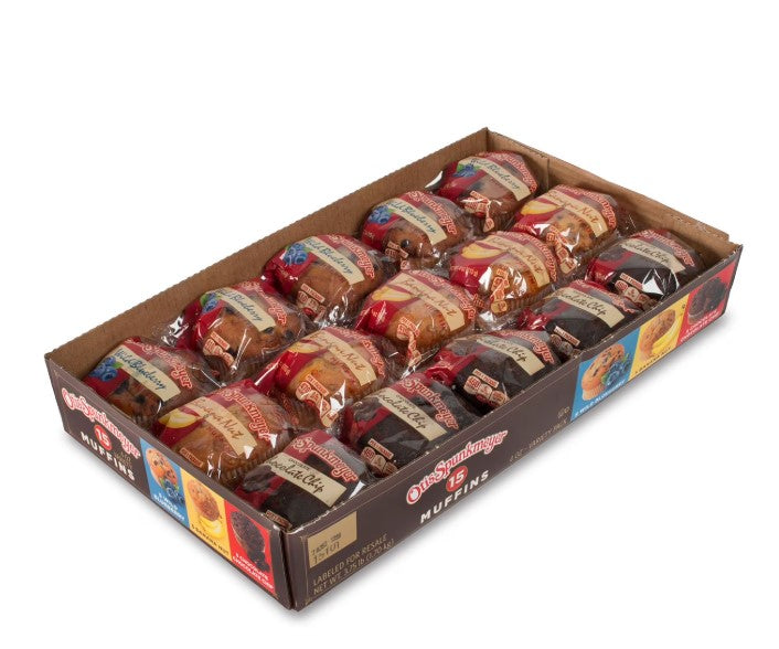 Otis Spunkmeyer Variety Pack Muffins, 4 oz., 15 pk.