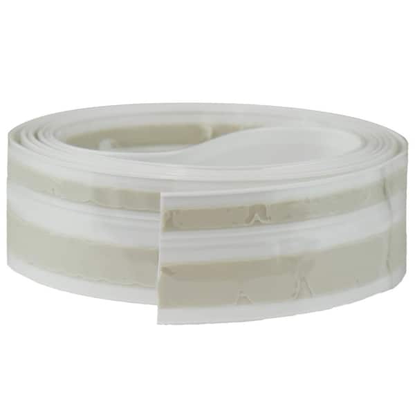 Magic 1-1/4″ x 5′ Tub & Floor Peel-and-Stick Caulk Strip – White