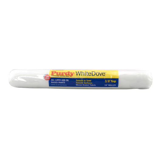 Purdy 18-in x 3/8-in Nap WhiteDove Standard Woven Paint Roller Cover