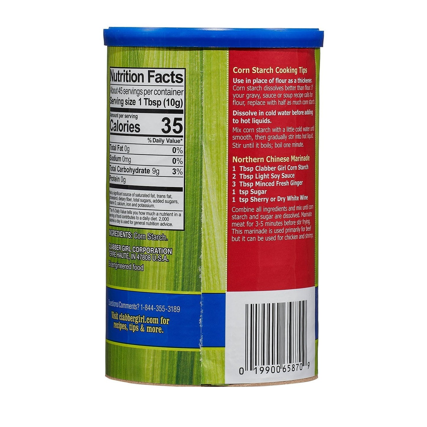 Corn Starch – 16 oz 2-Pack