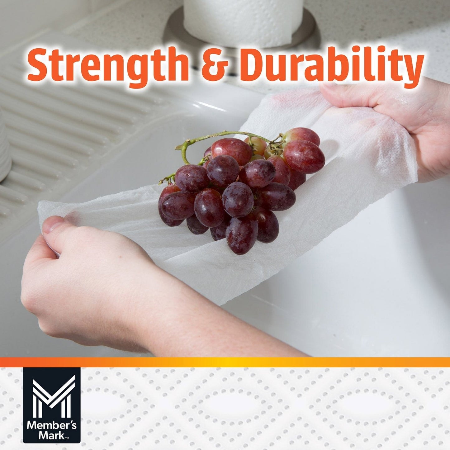 Member's Mark Select & Tear 2-Ply Paper Towel 15 rolls, 150 sheets/roll