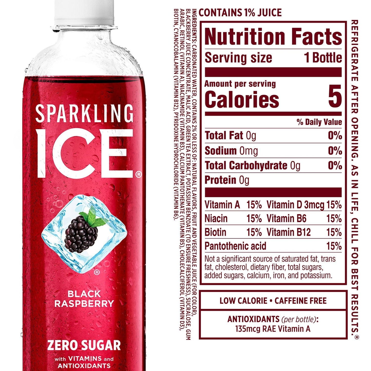 Sparkling Ice Variety Pack Zero Sugar Sparkling Water – Assorted Fruit Flavors