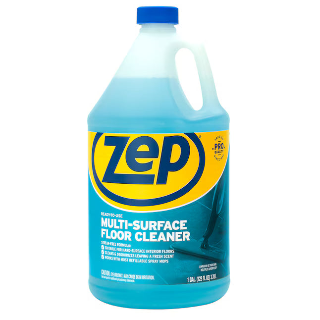 Zep Concentrate Multi-Surface Floor Cleaner Non-scented Liquid Floor Cleaner 128 -fl oz