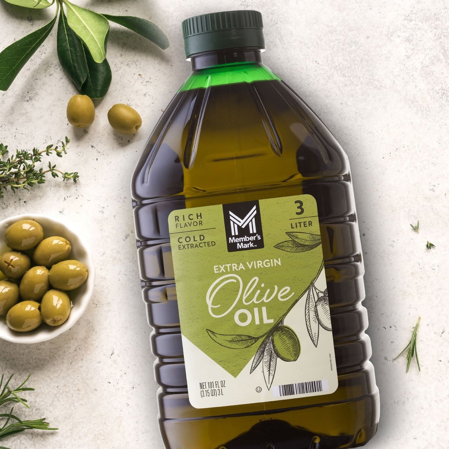 Member's Mark Extra Virgin Olive Oil, 101 fl. oz.