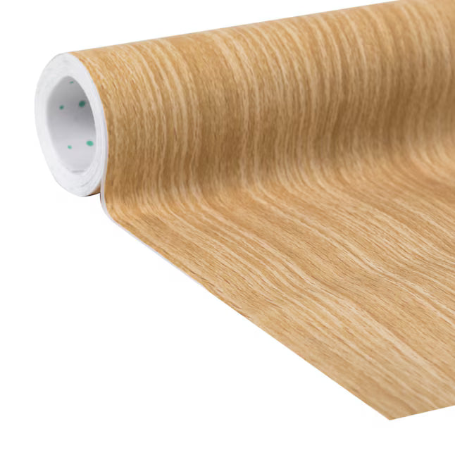 Duck EasyLiner Removable Adhesive 20-in x 15-ft Natural Oak Shelf liner